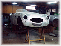 fit body panels 100S Healey